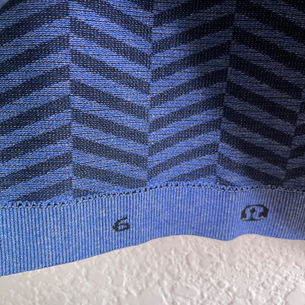 LULULEMON Swifty Tech Racerback Ribbed Tank Size 6 - Picture 9 of 9